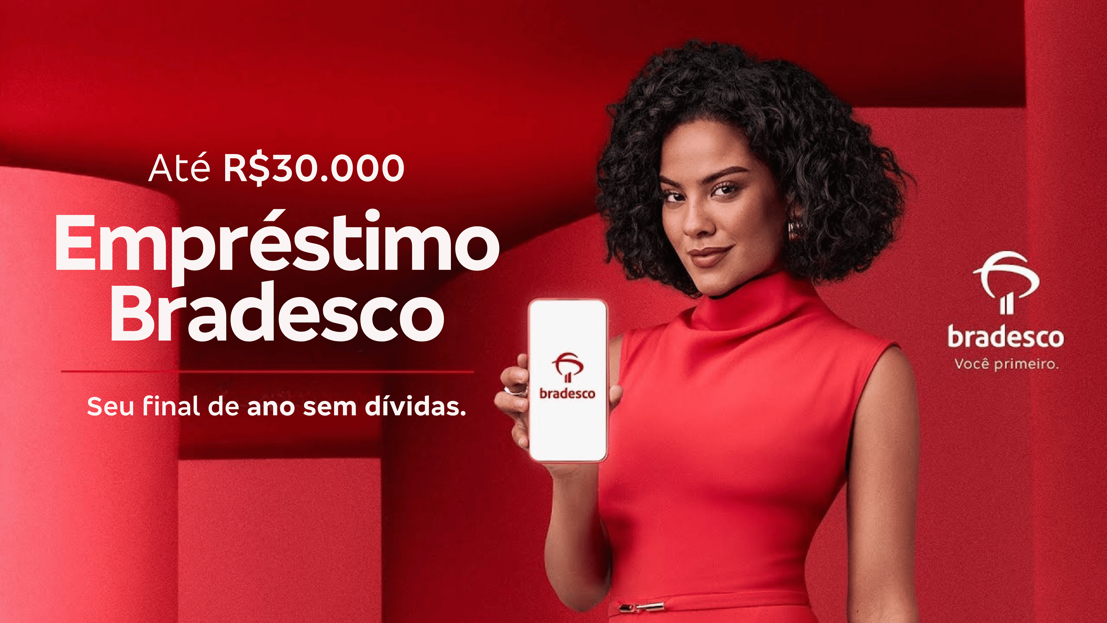 Banner empréstimo Bradesco